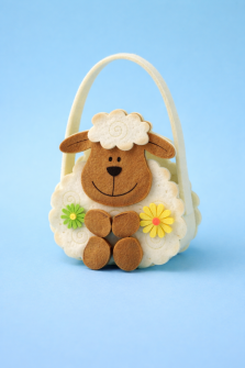 Овечка з фетра