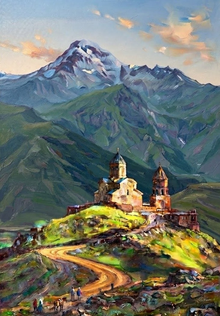 Trip Art: Грузія, Ґерґеті
