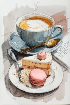 Скетчінг Їжа