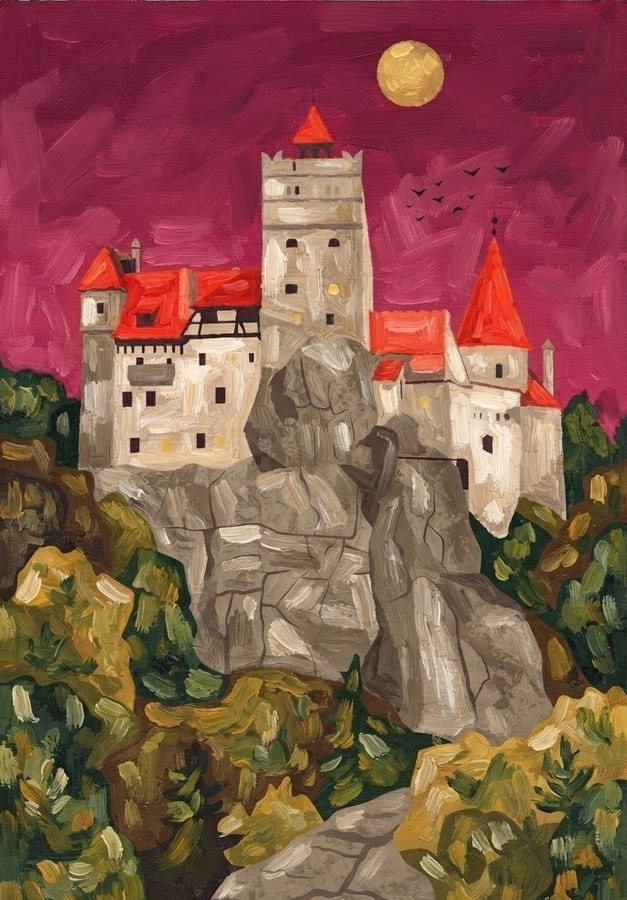 Trip Art: Румунія, Замок Дракули