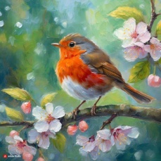 Живопис олією полотно на підрамнику 30х40