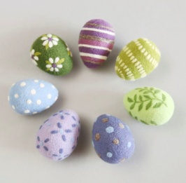 Писанки з вовни 2 шт